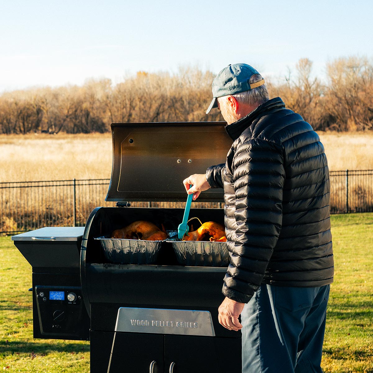 Z Grills 700D4E WiFi with Cabinet Pellet Grill
