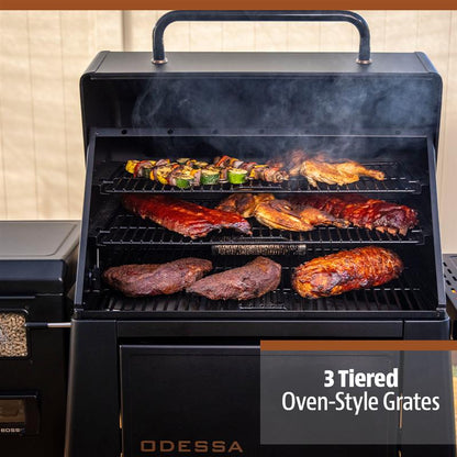Pit Boss Onyx Edition Odessa Wood Pellet Grill
