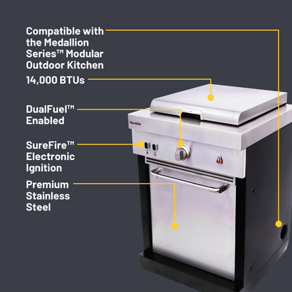 Char-Broil Medallion Series Modular Outdoor Kitchen Griddle