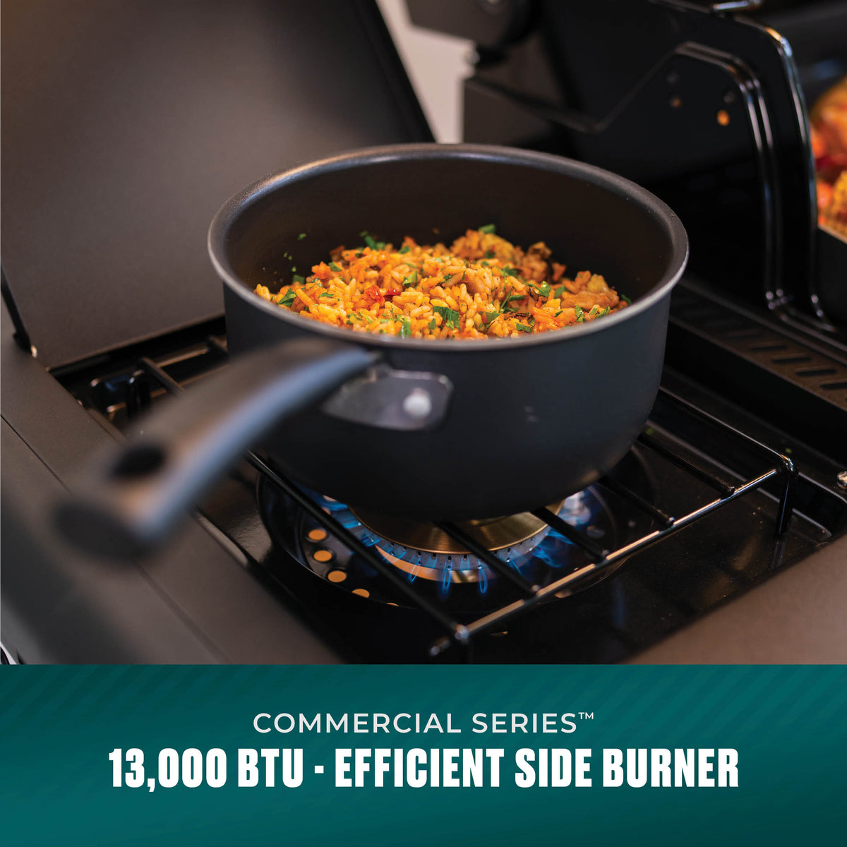 Char-Broil Commercial Series 4 Burner Gas Grill & Griddle