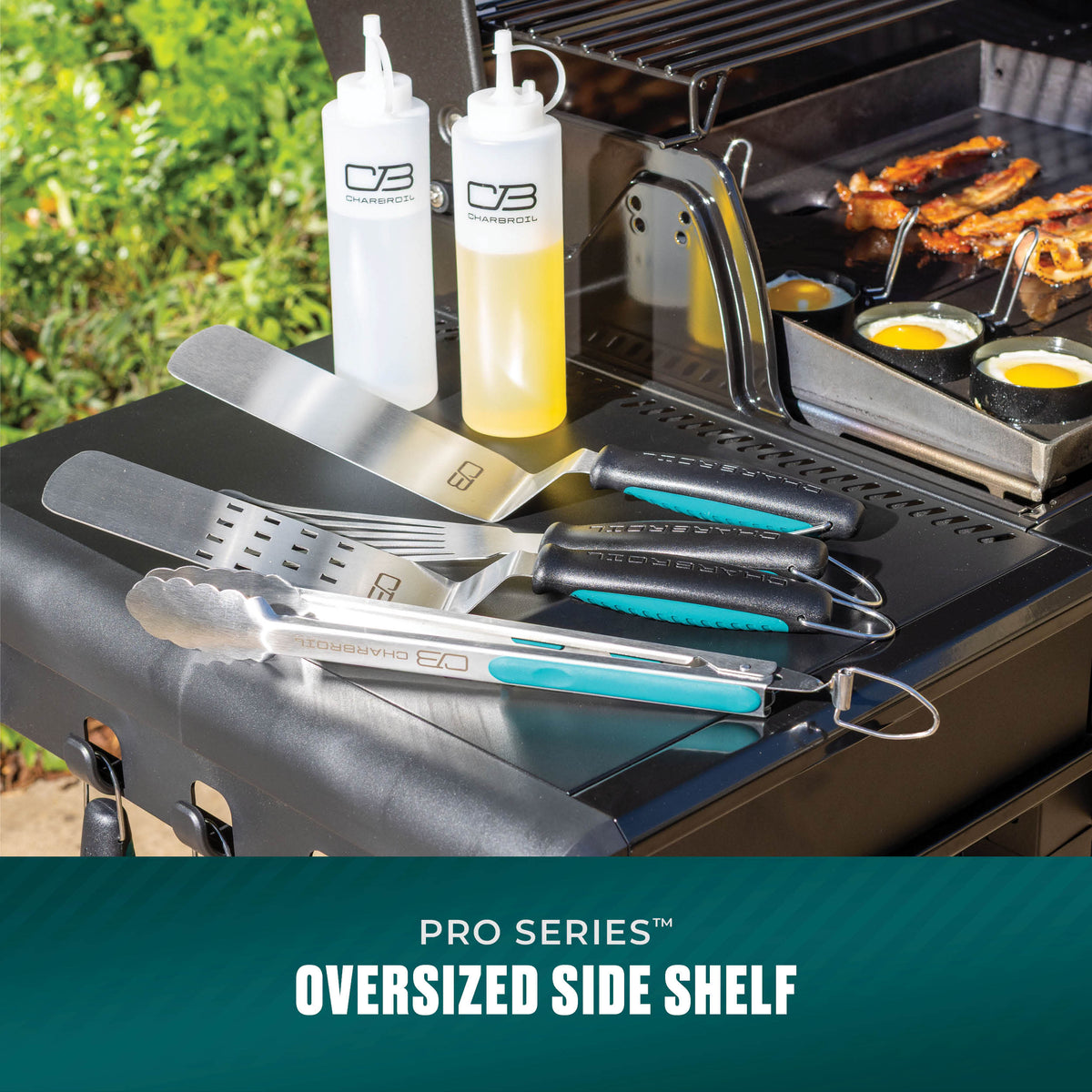 Char-Broil Pro Series 3-Burner Gas Grill and Griddle