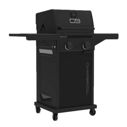 Char-Broil Performance Series FlavorMax 2-Burner Gas Grill, Cabinet, Black