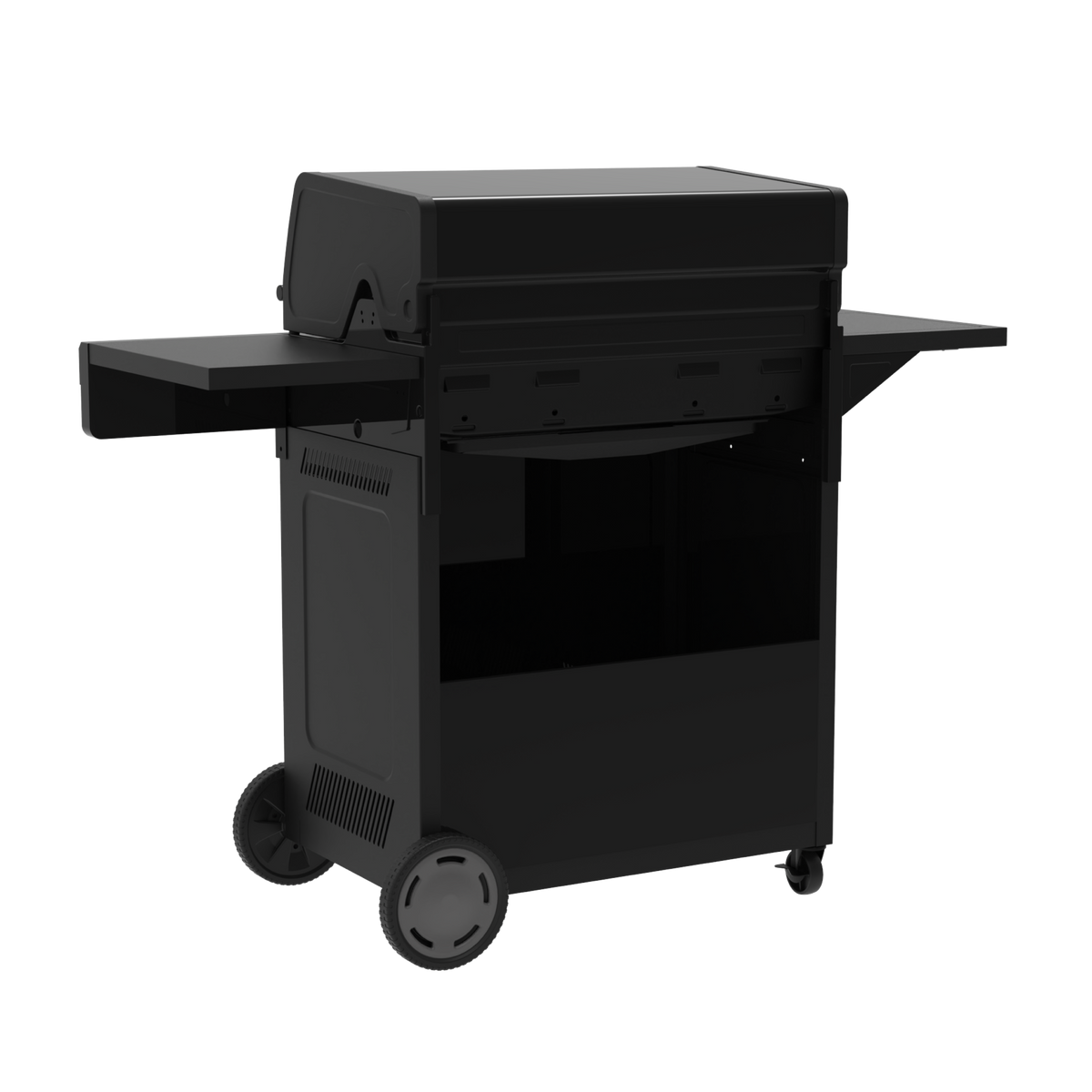 Char-Broil Performance Series FlavorMax 5-Burner Gas Grill, Cabinet with Side Burner, Blackout