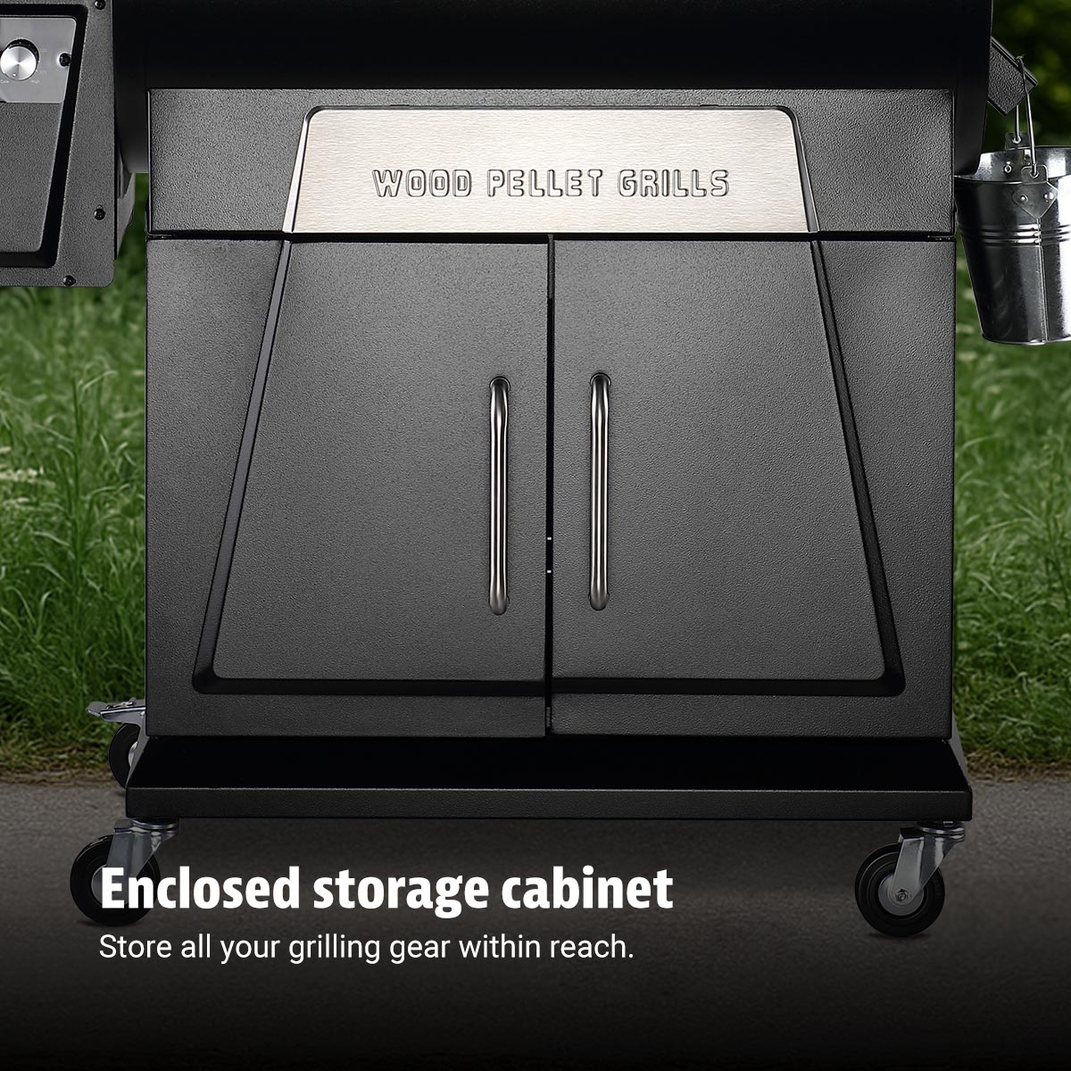 Z Grills 700D4E WiFi with Cabinet Pellet Grill