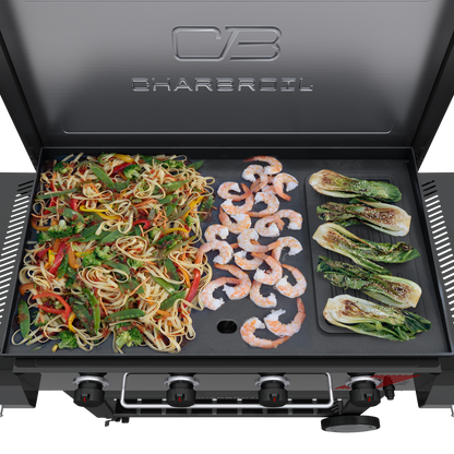 Char-Broil Performance Series 4-Burner Gas Griddle, Cart, Black