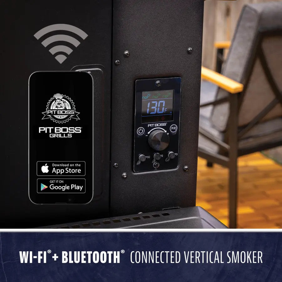 Pit Boss Navigator 6-Series Vertical Pellet Smoker