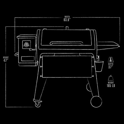 Pit Boss Navigator 1150 Wood Pellet Grill - PB1150G