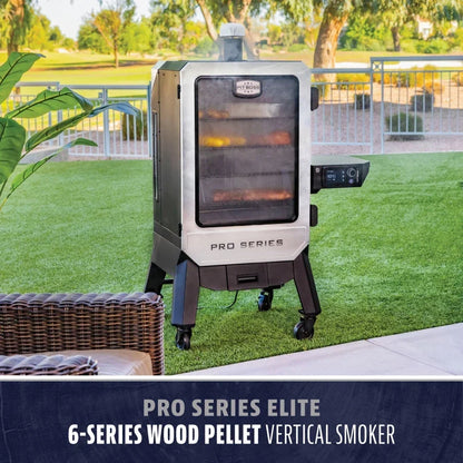 Pit Boss Pro Series Elite 6-Series Wood Pellet Smoker