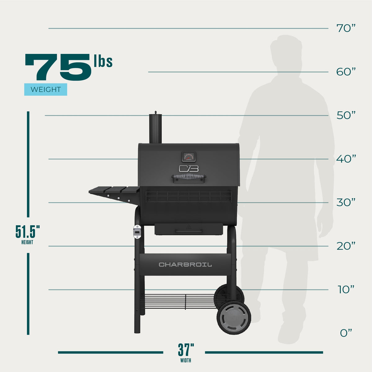 Char-Broil C-Line Charcoal Grill 665