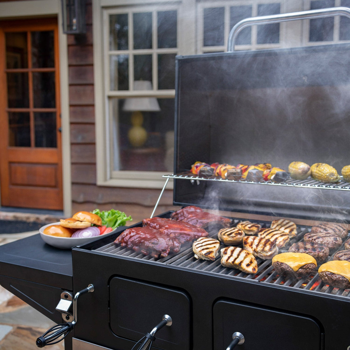Char-Broil American Gourmet Cabinet Charcoal Grill