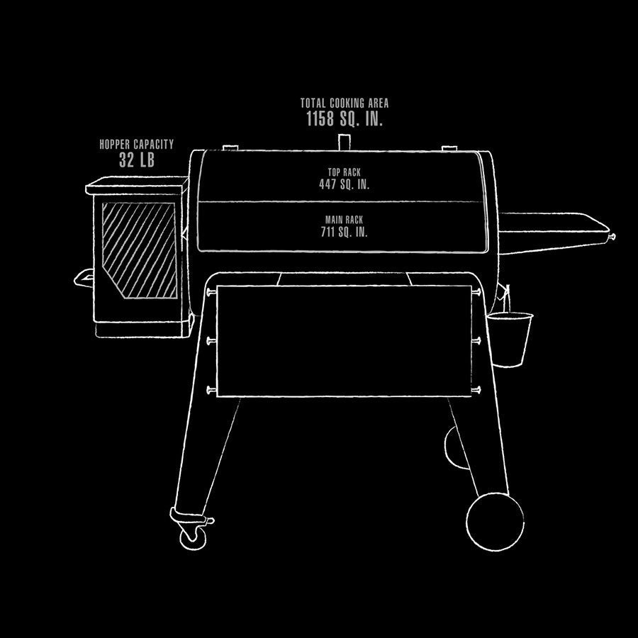 Pit Boss Navigator 1150 Wood Pellet Grill - PB1150G