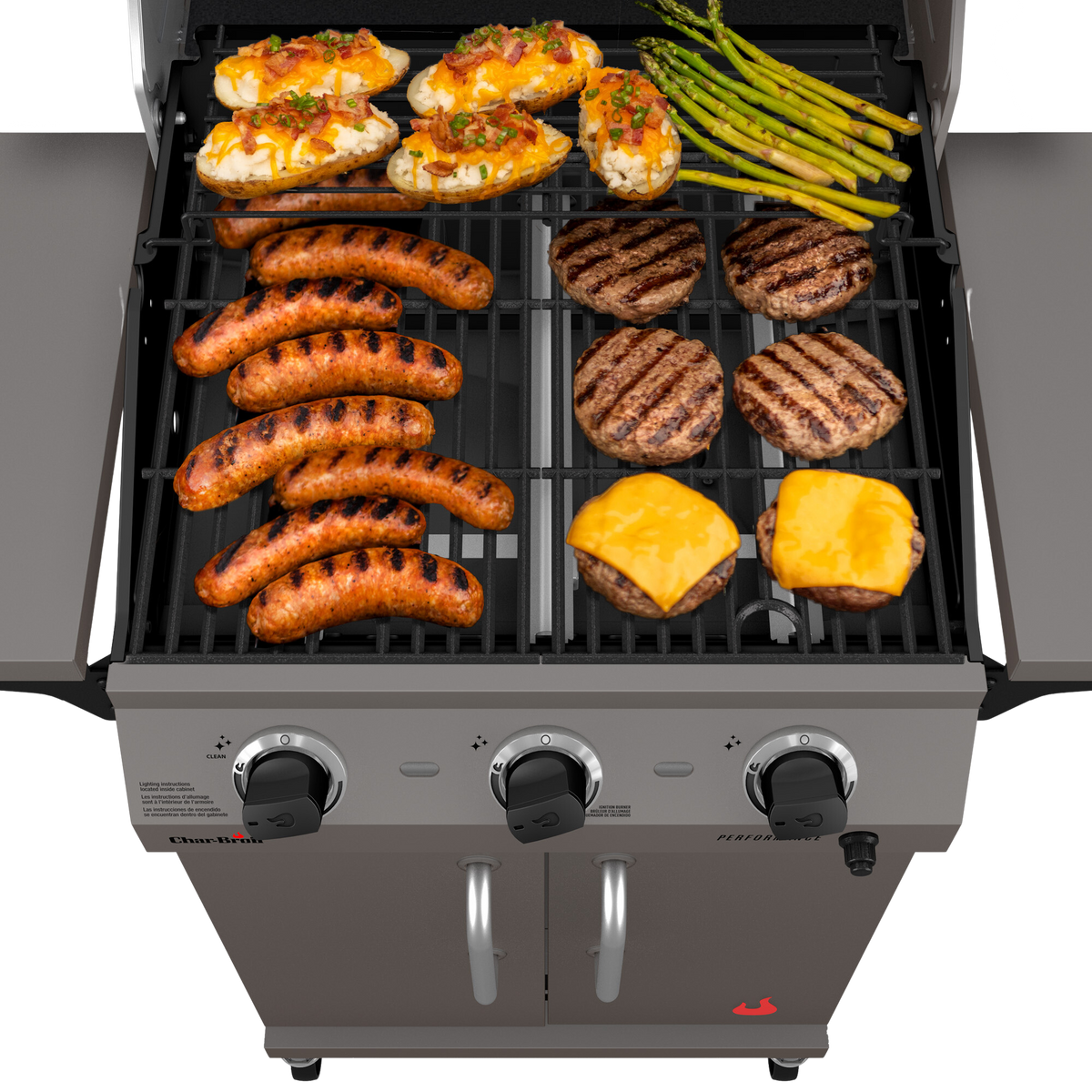 Char-Broil Performance 3B Cabinet 375 Stone