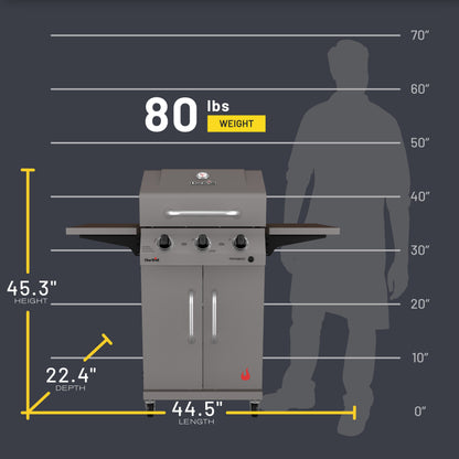 Char-Broil Performance 3B Cabinet 375 Stone