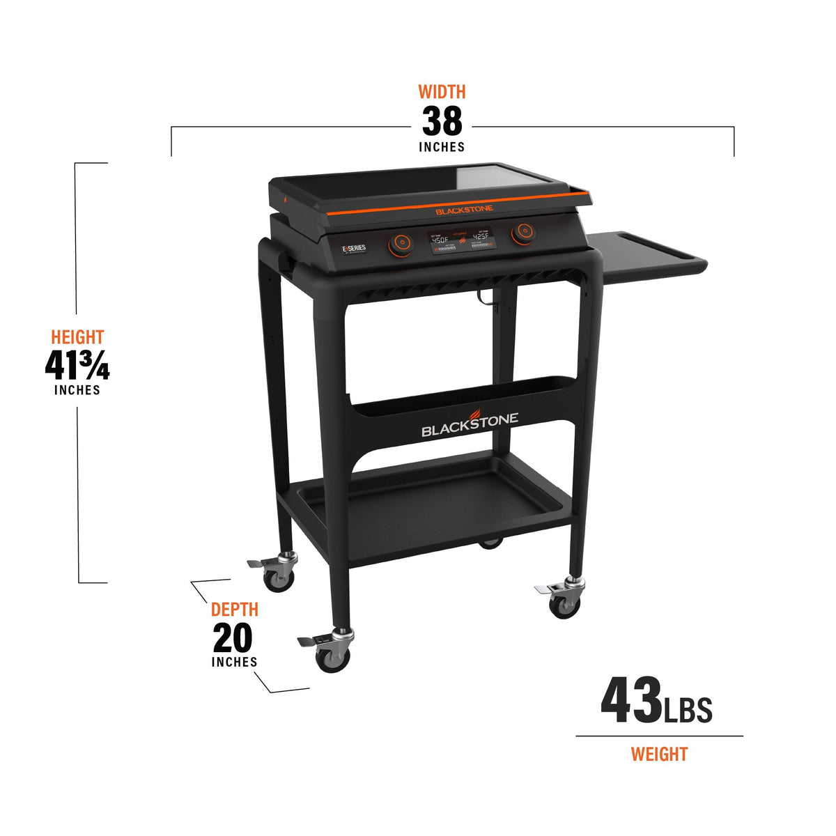 Blackstone 22" Electric Tabletop Griddle with Cart
