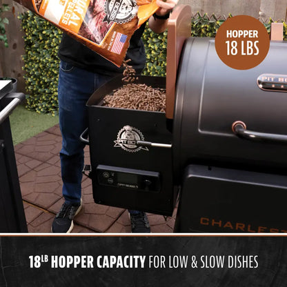 Pit Boss Charleston 1020 Combo Grill - Onyx Edition