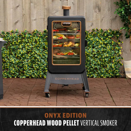 Pit Boss 4 Series Vertical Pellet Smoker - Onyx Edition