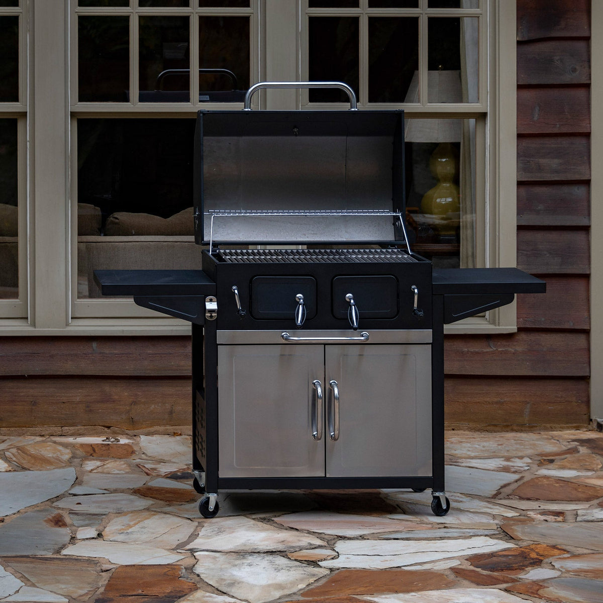 Char-Broil American Gourmet Cabinet Charcoal Grill
