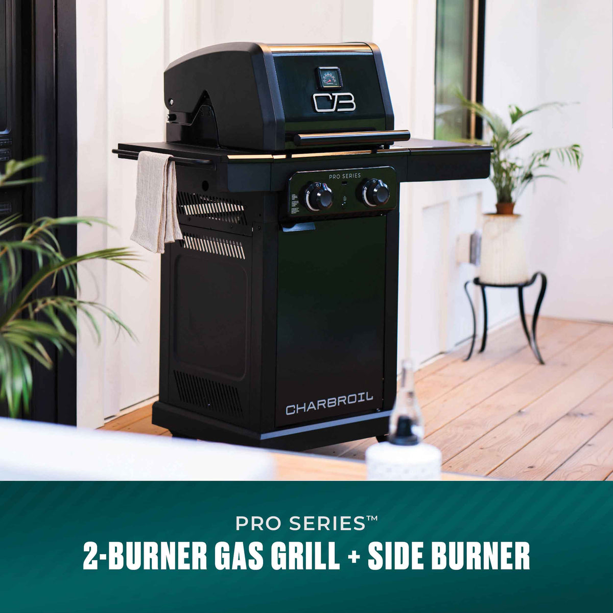 Char-Broil Pro Series 2 Burner Gas Grill & Griddle