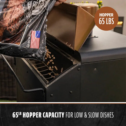 Pit Boss 4 Series Vertical Pellet Smoker - Onyx Edition
