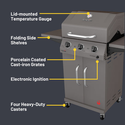 Char-Broil Performance 3B Cabinet 375 Stone