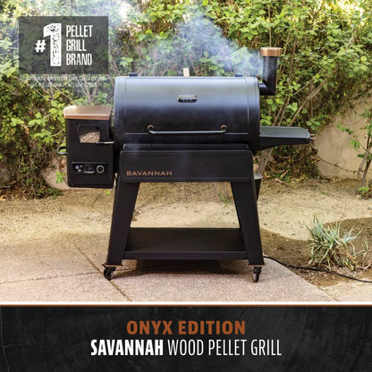Pit Boss Savannah Wood Pellet Grill - Onyx Edition