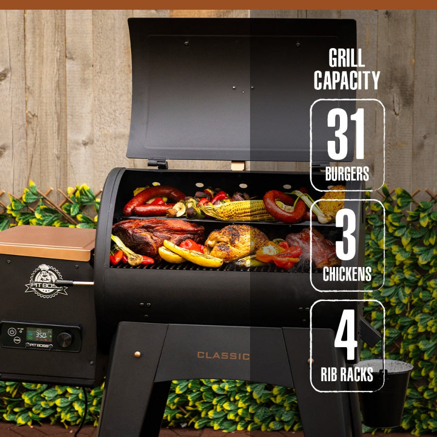 Pit Boss Classic 700 Wood Pellet Grill - Onyx Edition