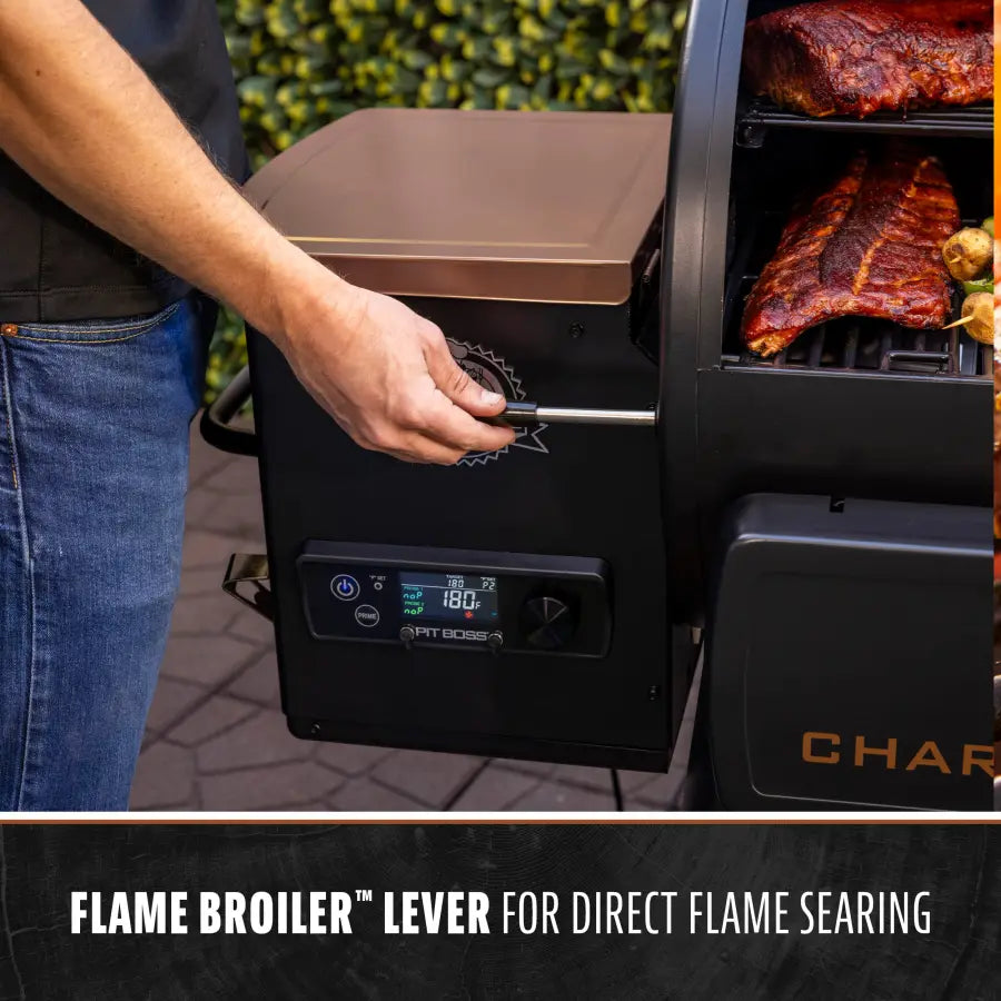 Pit Boss Charleston 1020 Combo Grill - Onyx Edition