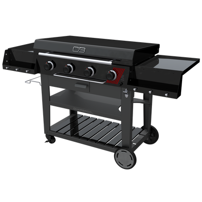 Char-Broil Performance Series 4-Burner Gas Griddle, Cart, Black