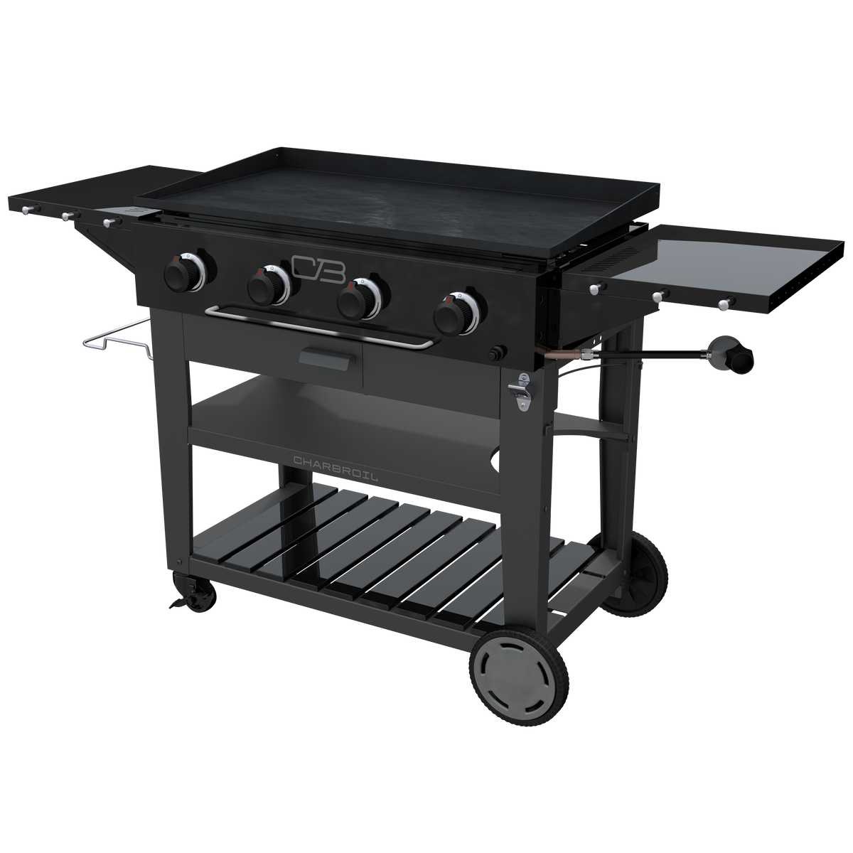 Char-Broil Performance Series 4-Burner Gas Griddle, Cart, Black