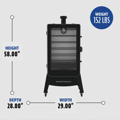 Pit Boss Sportsman 7-Series Wood Pellet Vertical Smoker