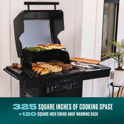Char-Broil Pro Series 2 Burner Gas Grill & Griddle
