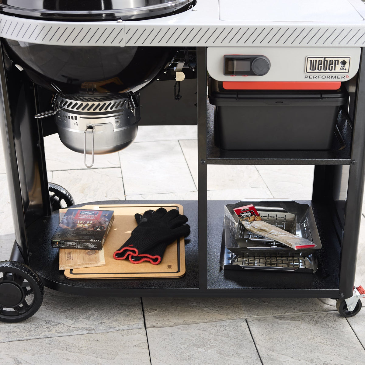 Weber 22” Performer™ Premium Smart Charcoal Grill