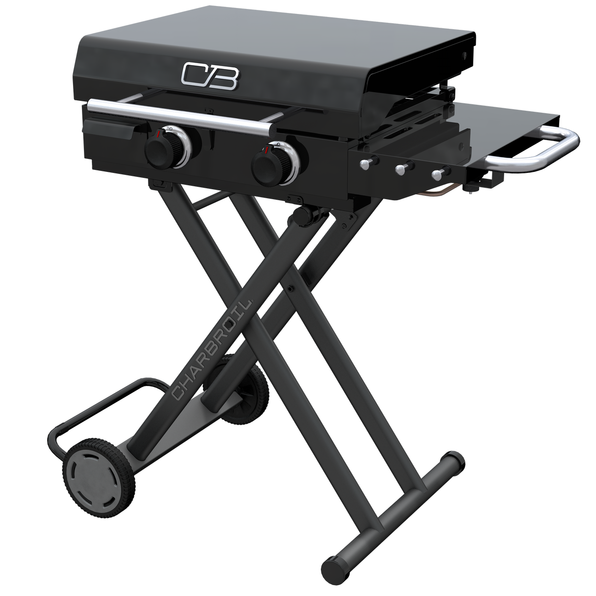 Char-Broil Performance Series 2-Burner Gas Griddle, Cart, Black