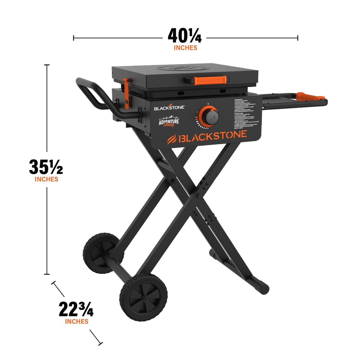 Blackstone Adventure Ready 17in Griddle with Flexfold Legs