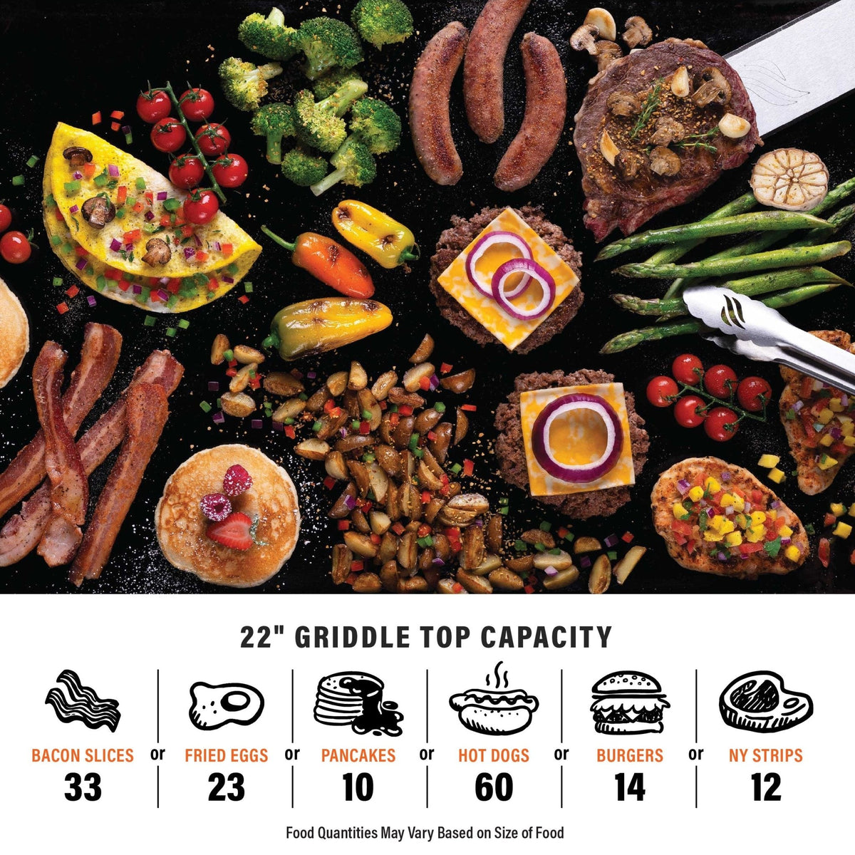 Blackstone Adventure Ready 22” Griddle with Flexfold Legs