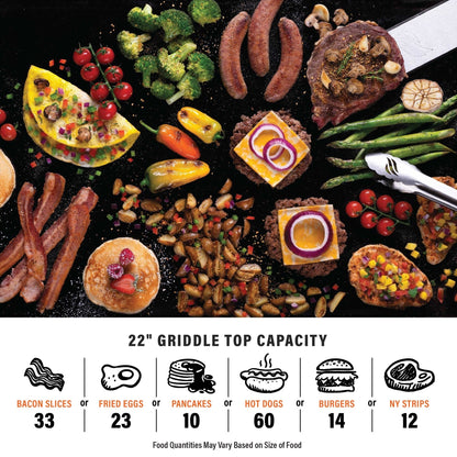 Blackstone Adventure Ready 22” Griddle with Flexfold Legs