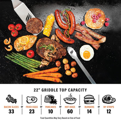 Blackstone Adventure Ready 22” Griddle with Hood and Stand