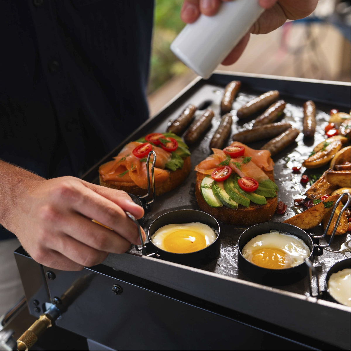 Char-Broil Performance Series 1-Burner Gas Griddle, Black
