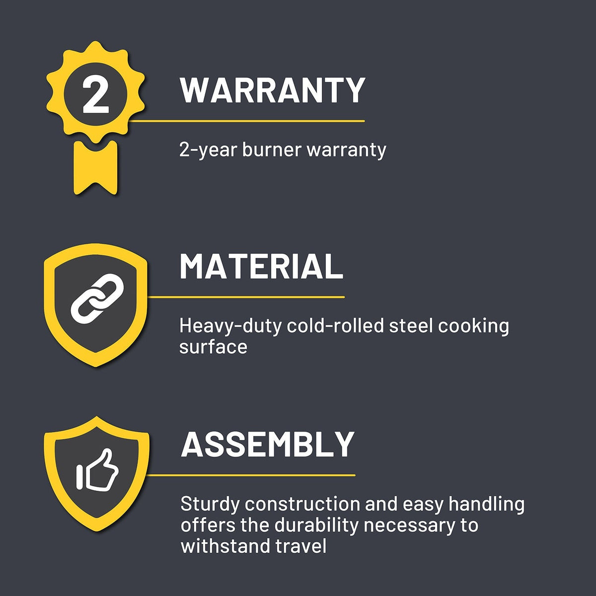 Char-Broil 2-Burner Tabletop Gas Griddle
