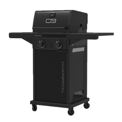 Char-Broil Performance Series FlavorMax 2-Burner Gas Grill, Cabinet, Black