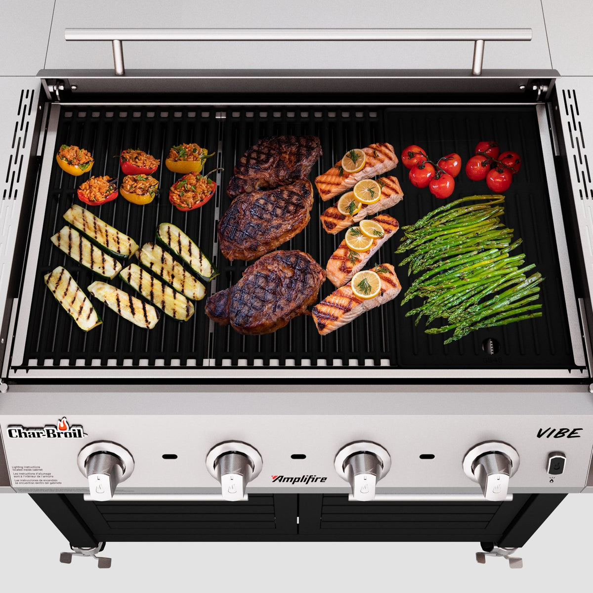 Char-Broil Vibe 535 Gas Grill - Griddle