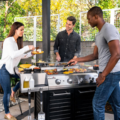 Char-Broil Vibe 535 Gas Grill - Griddle