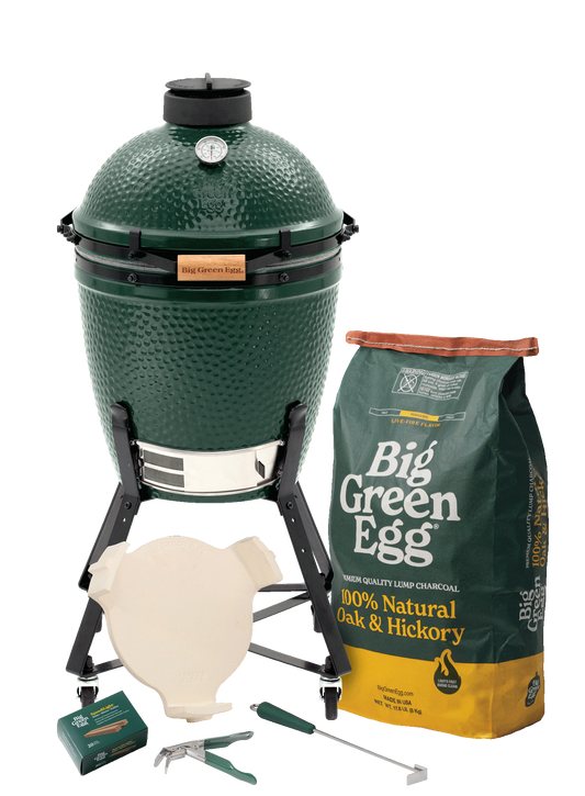 Big Green Egg Medium Ceramic Kamado Grill in Nest Package