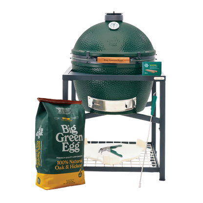 Big Green Egg XL Ceramic Kamado Grill in Modular Nest Package