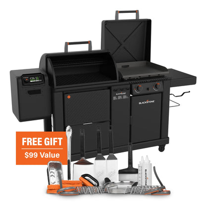 Blackstone 22" XL Griddle Pellet Grill Combo