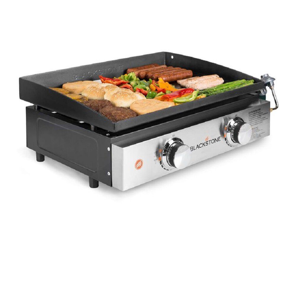 Blackstone 1666 22-inch Tabletop Griddle with Stainless Steel Faceplate