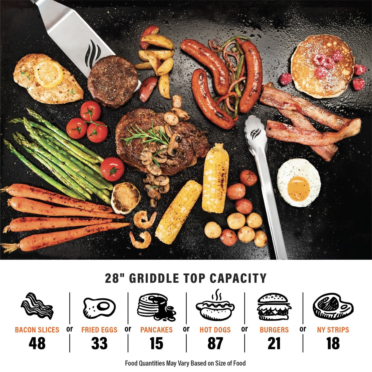 Blackstone 28-Inch Gas Griddle Cooking Station