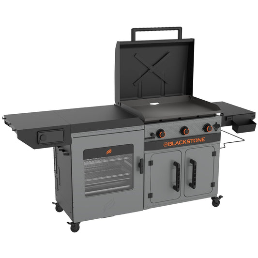 Blackstone 28" XL Griddle Vertical Pellet Smoker Combo