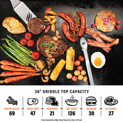 Blackstone Bronco 36” Griddle Airfryer Combo