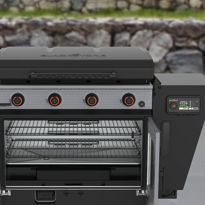 Blackstone Bronco 36” Griddle Vertical Pellet Smoker Combo